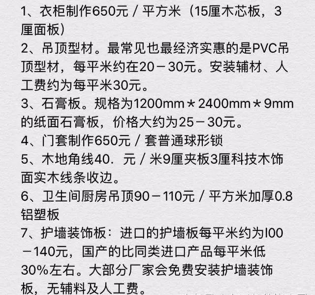 冷庫材料合同預(yù)算清單_藏式裝修裝修清單_裝修材料清單